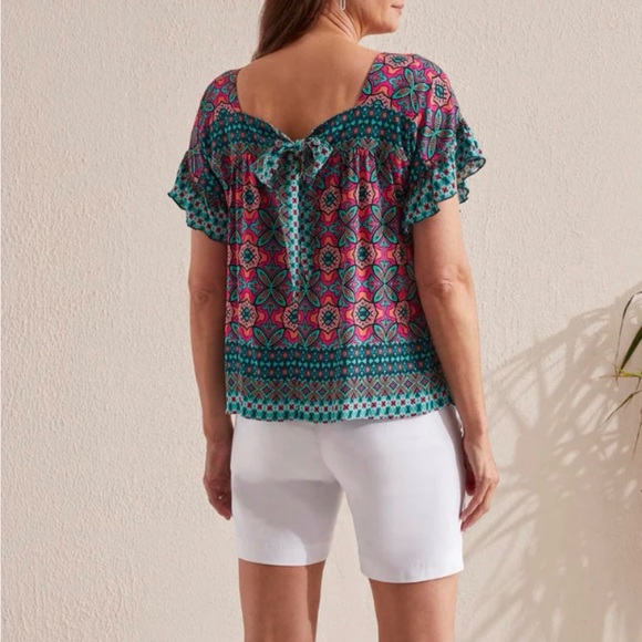 Tribal Size L top NEW WITH TAGS - Picture 2 of 16